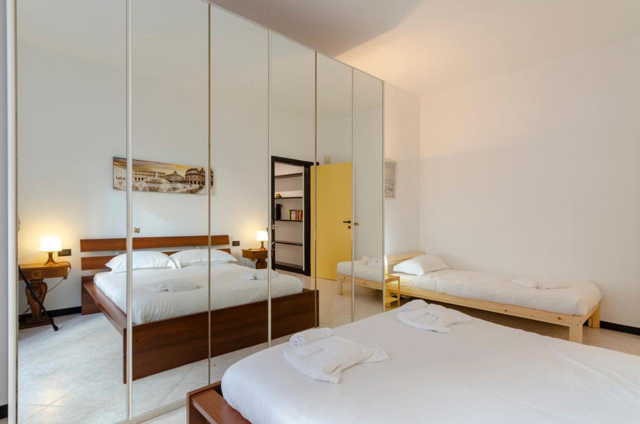 Altido Modern Flat For 6 In The Heart Of Genova Foce Apartment Luaran gambar
