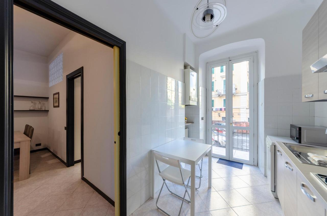 Altido Modern Flat For 6 In The Heart Of Genova Foce Apartment Luaran gambar